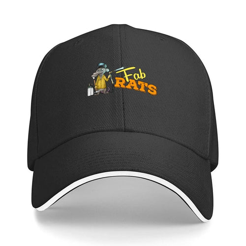 Fab Rats Original Welder Rat Logo Baseball Hat
