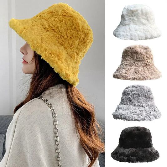Warm Soft Casual Outdoor Bucket Hat