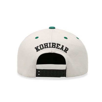 Cute Bear 3D Embroidery Snapback Cap