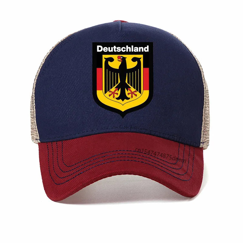 German Eagle Shield Germany Flag Baseball Cap