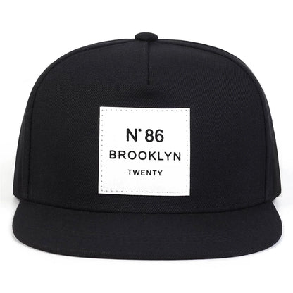 Unisex N86 Label Embroidery Hip-hop Hats