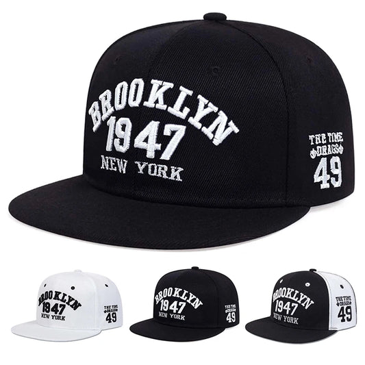 Unisex BROOKLYN Embroidery Hip-hop Hats