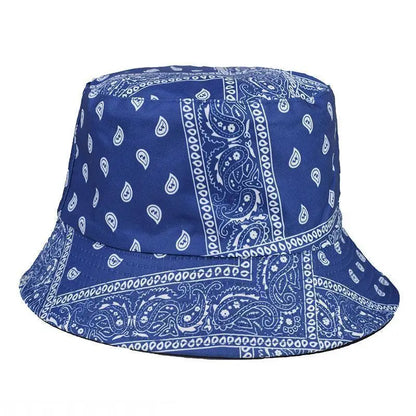 Paisley Double Sided Summer Bucket Hat