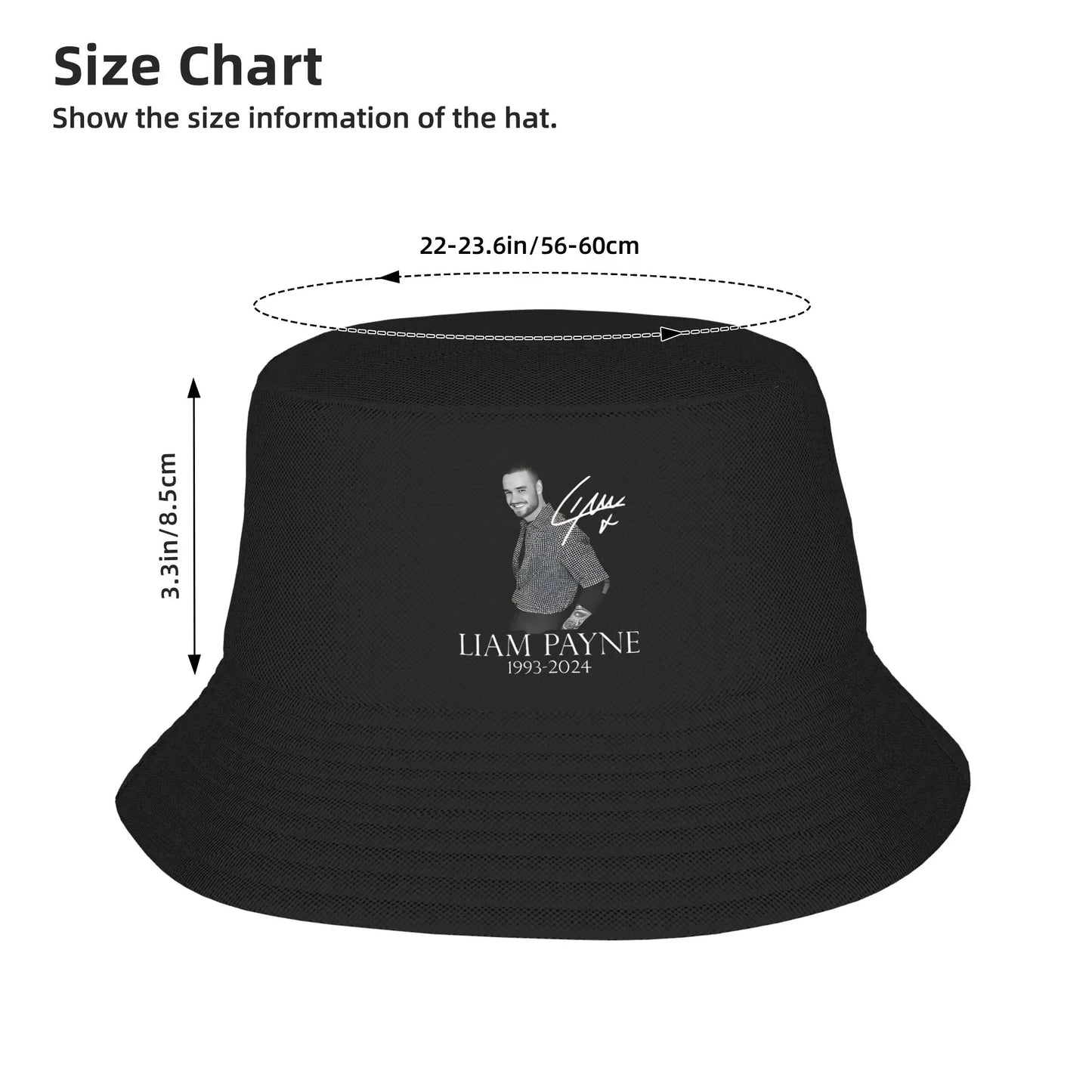 Liam Payne 1993 2024 RIP Street Style Bucket Hat