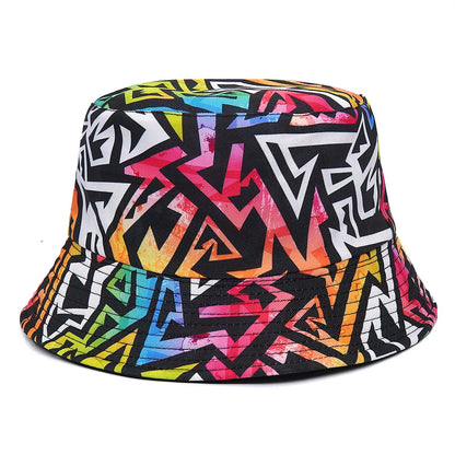 Unisex Reversible Tie-dye Bucket Hat
