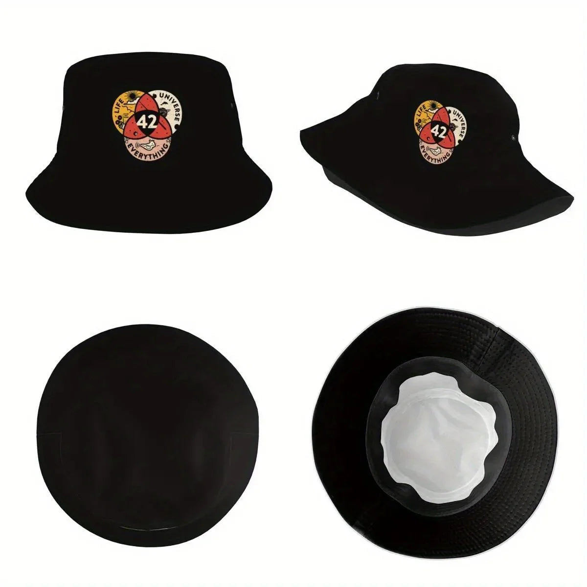 42 The Answer Life Universe Bucket Hat