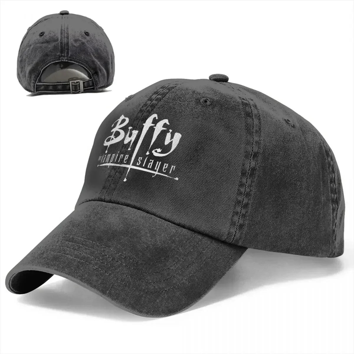 Buffy The Vampire Slayer Distressed Logo Baseball Cap