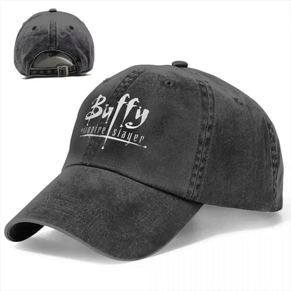 Buffy The Vampire Slayer Distressed Logo Baseball Cap