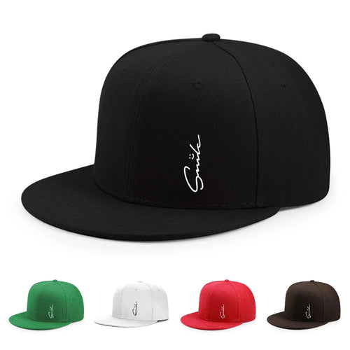 Smiley Face Letter Print Baseball Cap