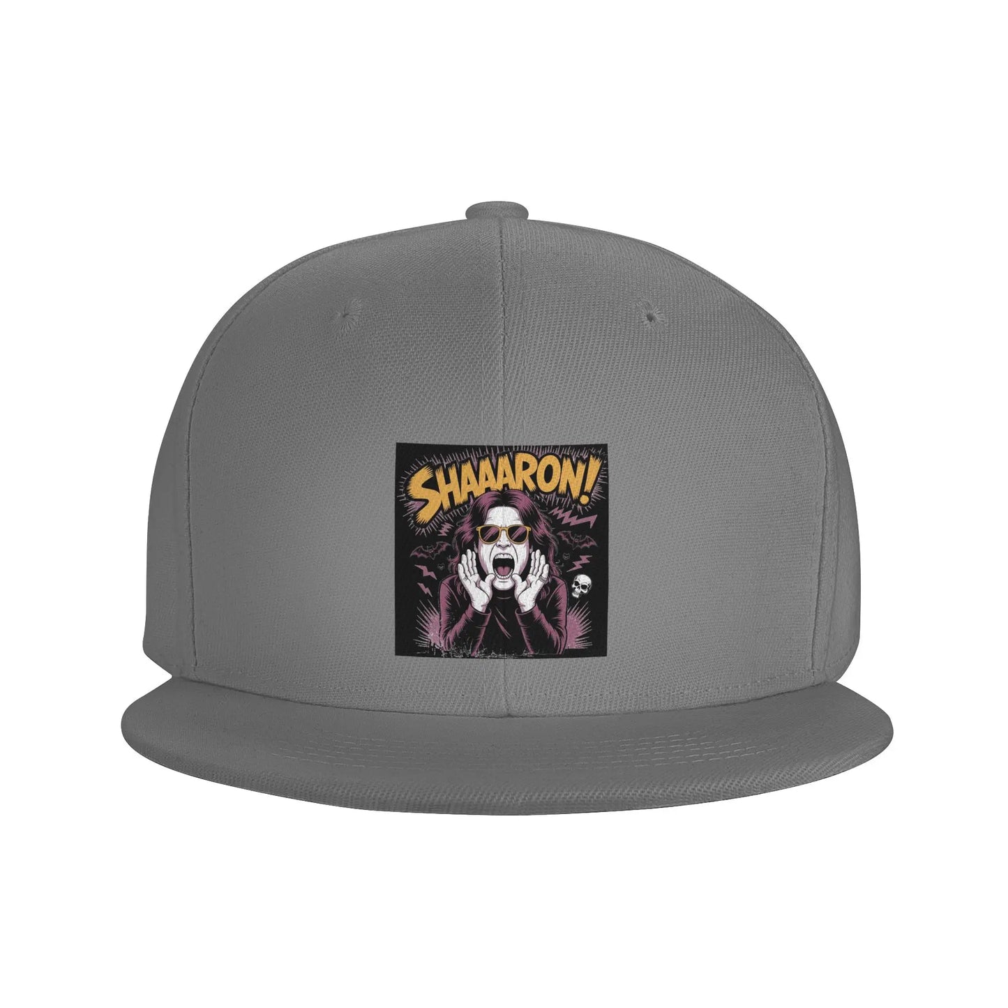 Ozzy Osbourne Sharon Meme Rock Graphic Snapback Cap