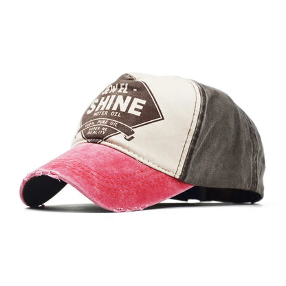 Korean Summer Cotton Breathable Sun Protection Snapback Cap