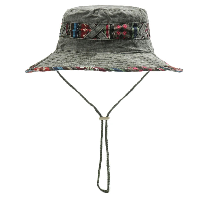 Waterproof Wide Brim Bucket Hat
