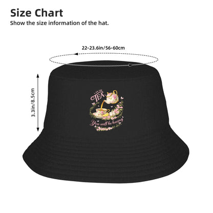 I Am The Tea Elegant Bucket Hat