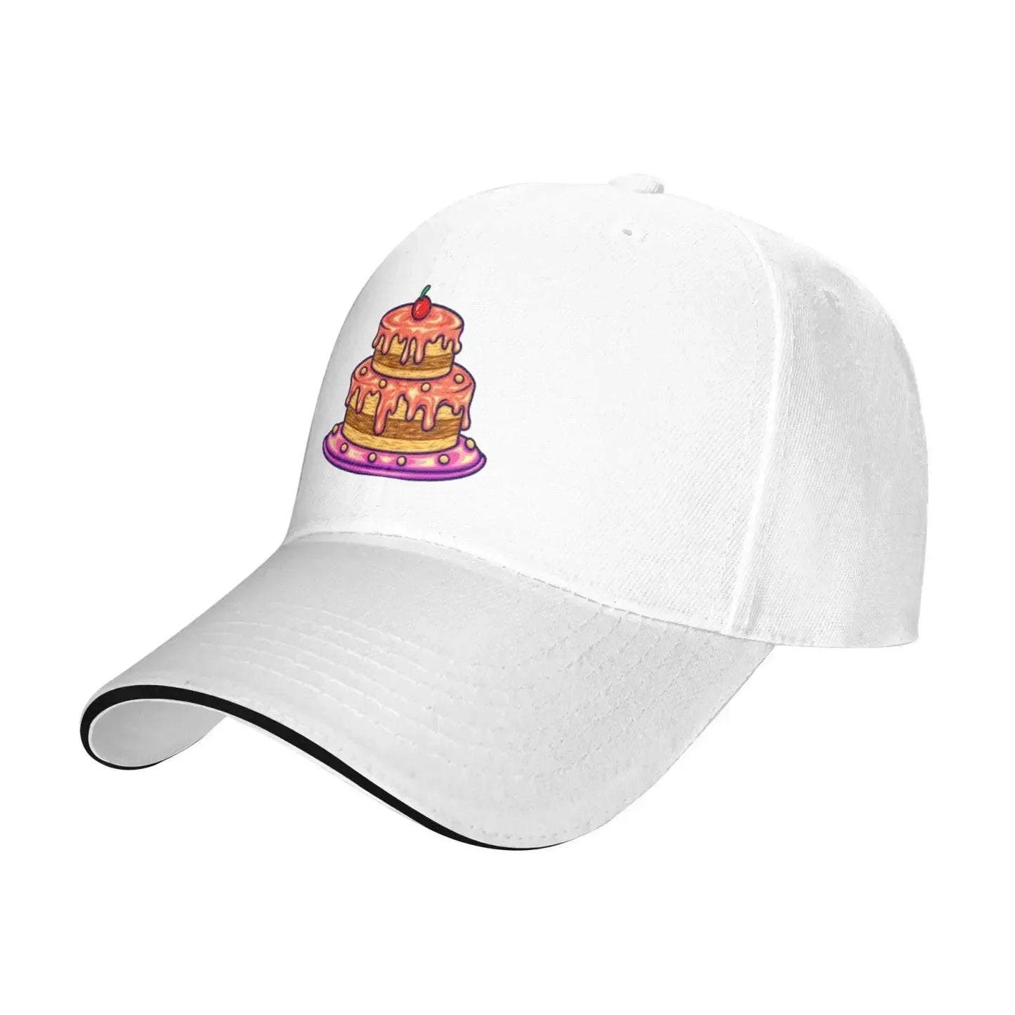 Cherry Cake Snapback Baseball Cap