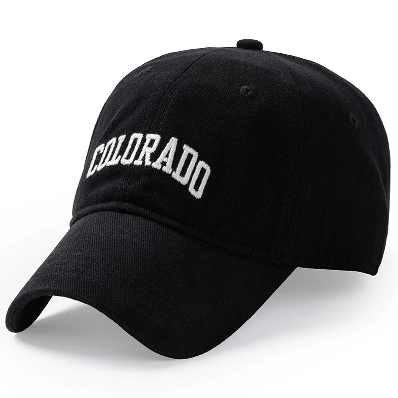 Plus Size Soft Cotton Snapback Cap For Summer Sun Protection