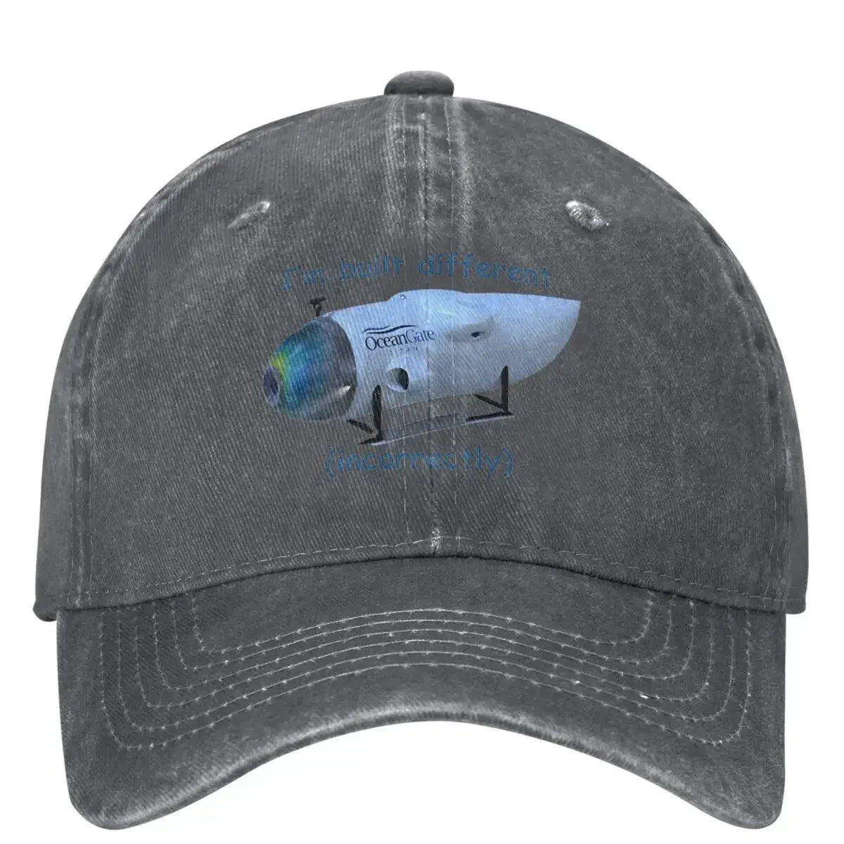 Built Different Adventure Casual Snapback Baseball Cap