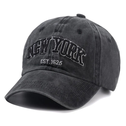 New York 2025 Washed Cotton Baseball Cap