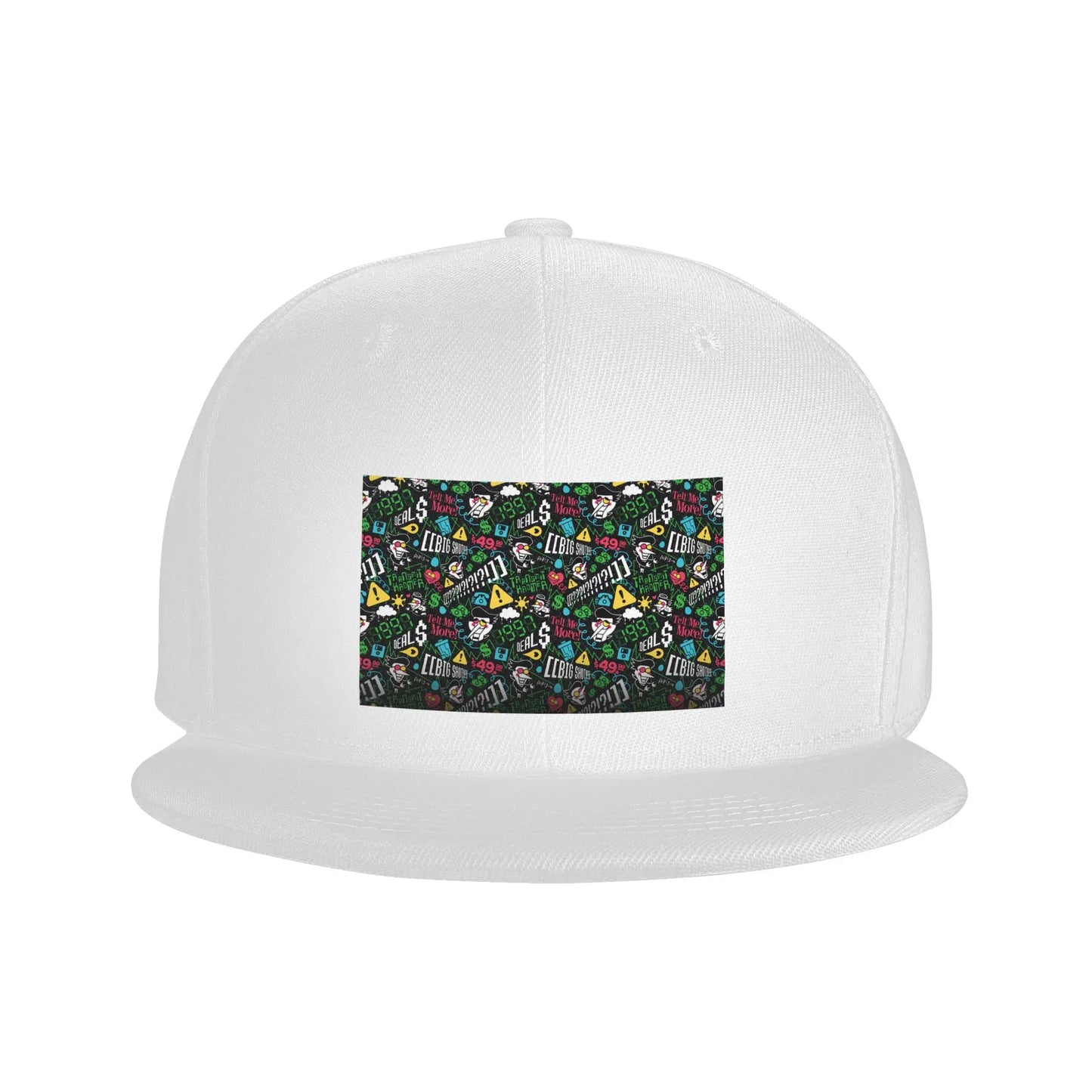 Deltarune Spamton G Character Graphic Snapback Cap