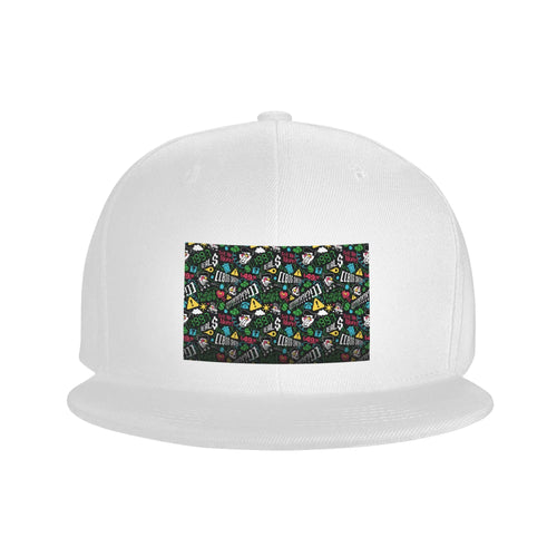 Deltarune Spamton G Character Graphic Snapback Cap