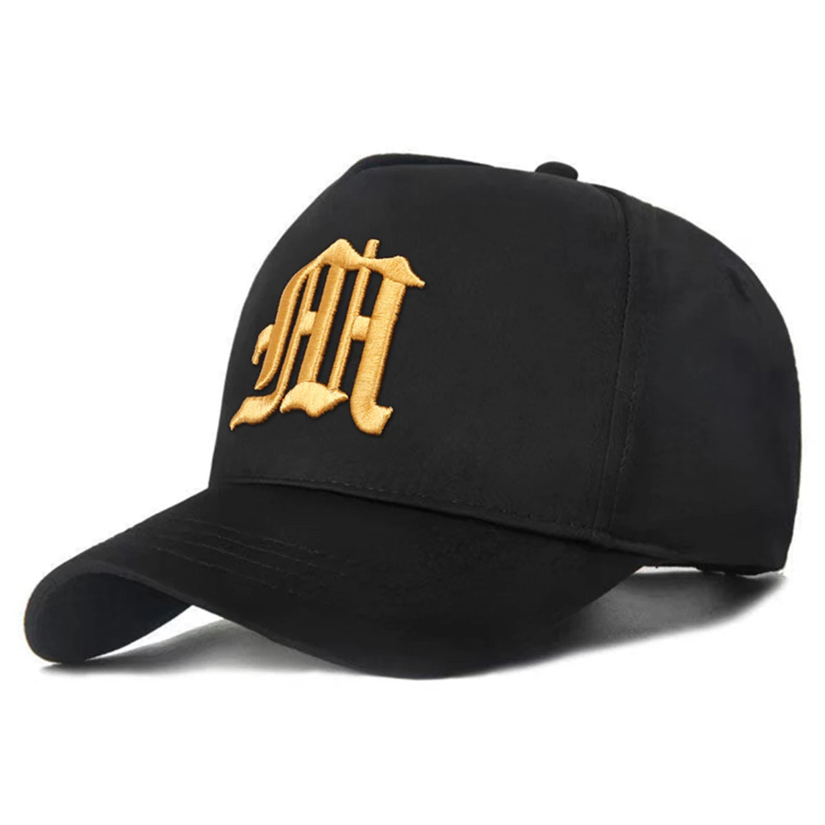 Unisex Gothic Letter M Embroidery Baseball Caps