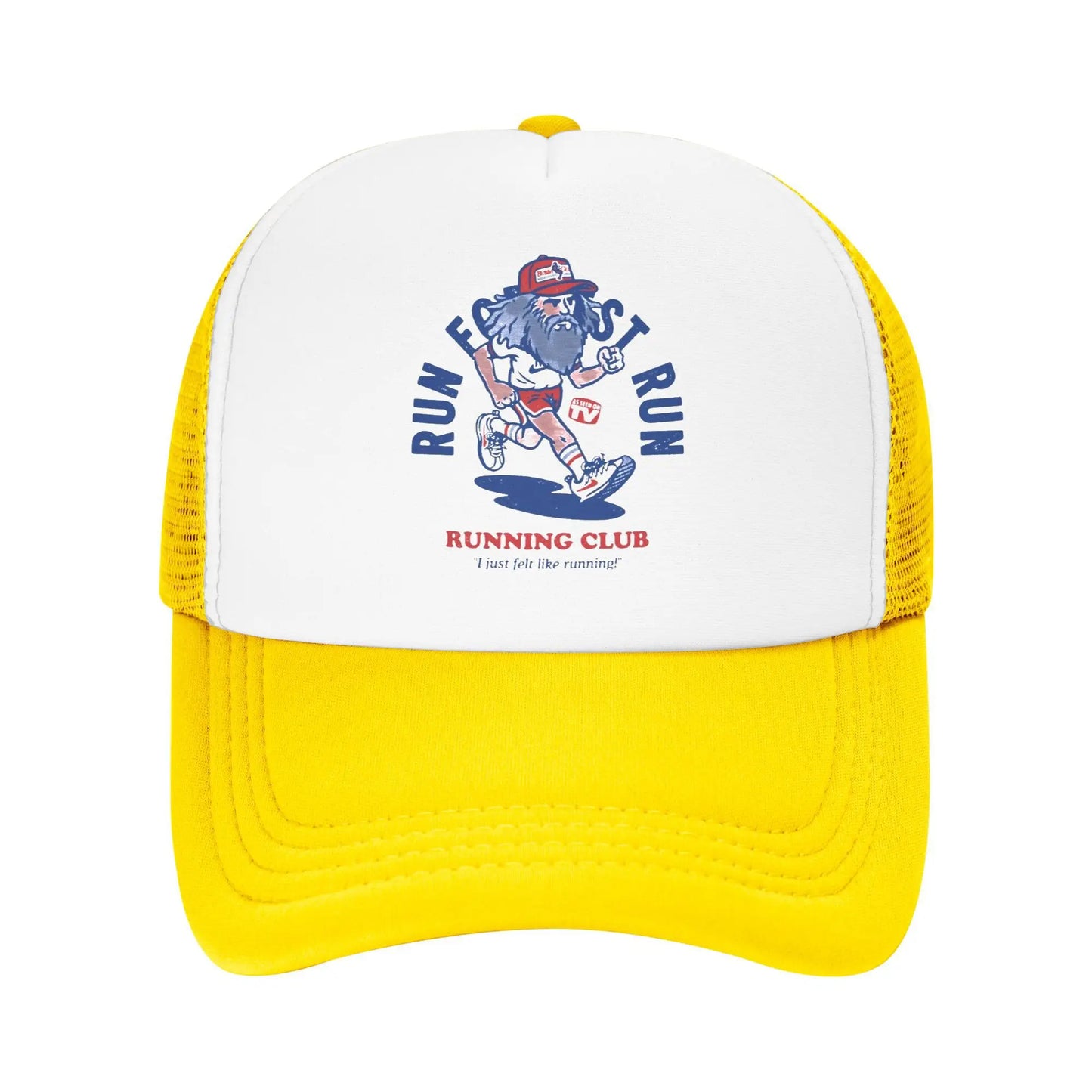 Forrest Gump Running Mesh Trucker Baseball Cap