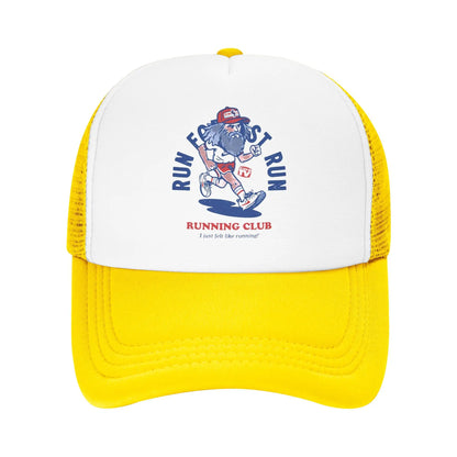 Forrest Gump Running Mesh Trucker Baseball Cap