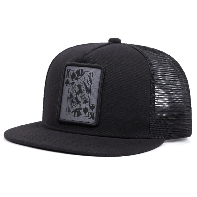 Playing Card Snapback Cap