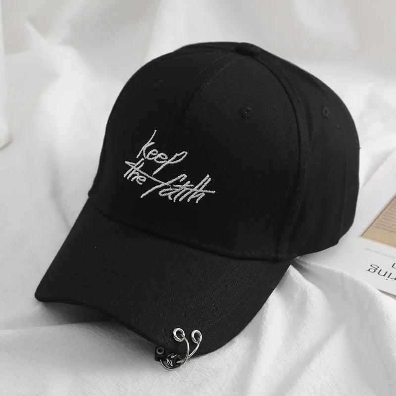 Keep The Faith Ring Chain Baseball Cap