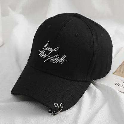 Keep The Faith Ring Chain Baseball Cap