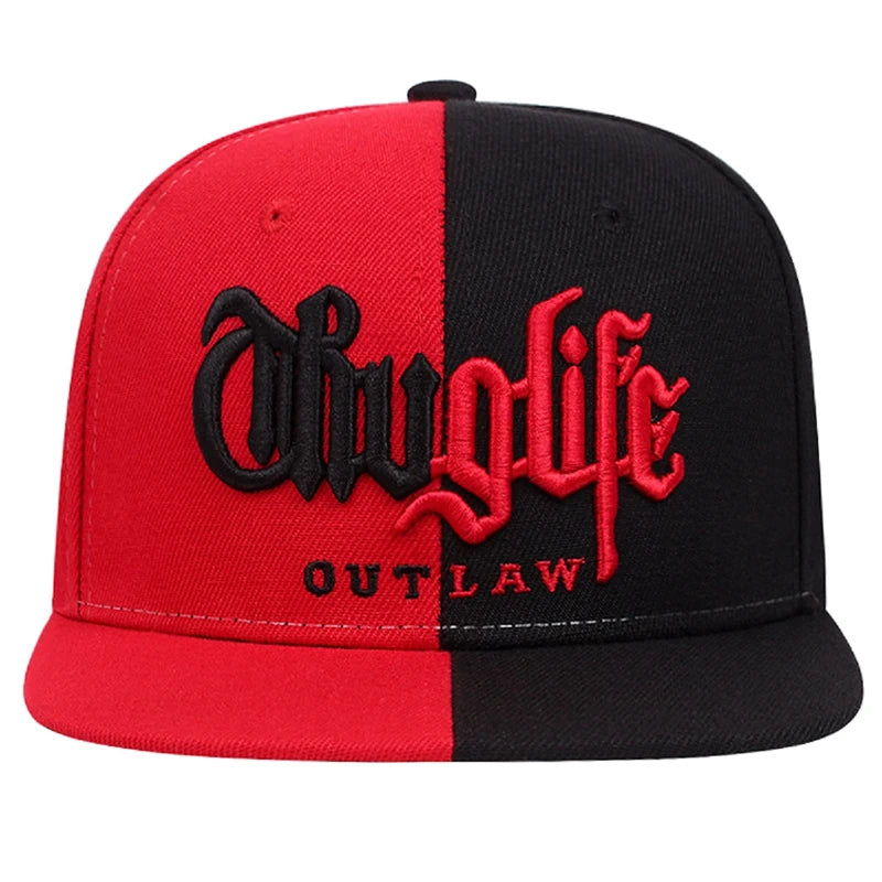 Children Riot LIFE Embroidered Street HipHop Snapback Cap