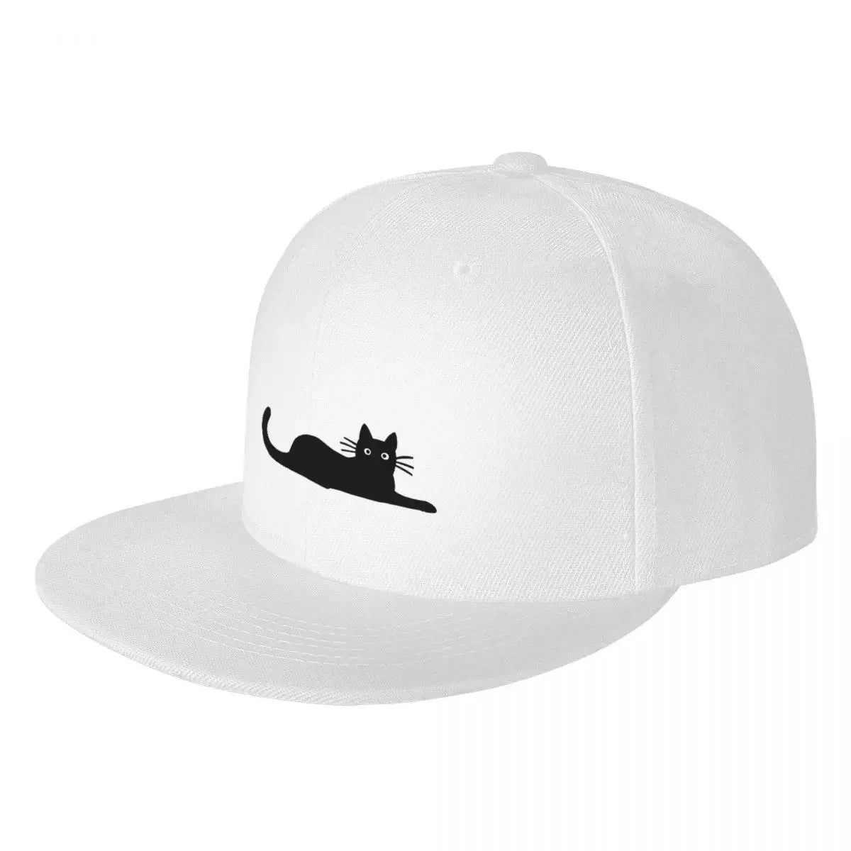 Black Cat Fashion Breathable Snapback Cap