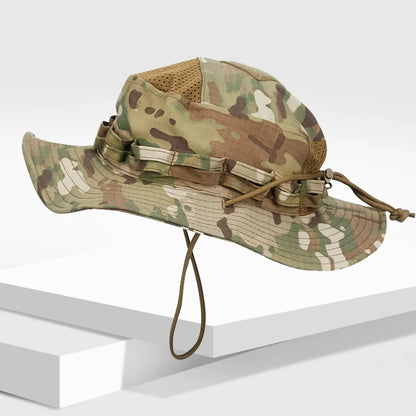 Camo Outdoor Breathable Boonie Bucket Hat