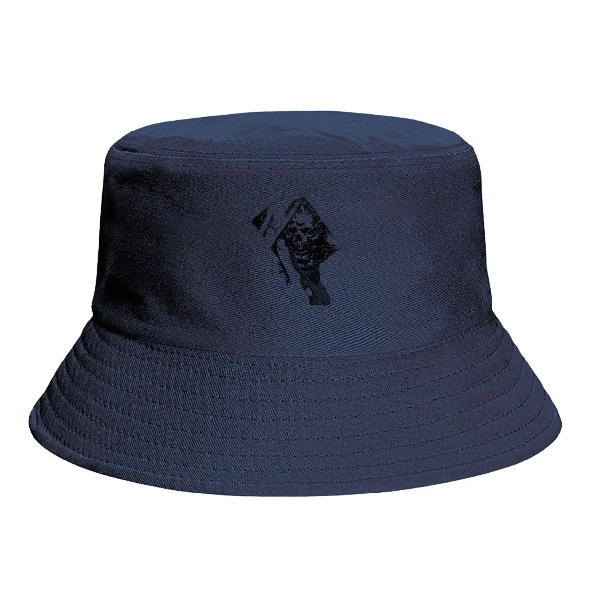 Distorted Portrait Halftone Pattern Bucket Hat