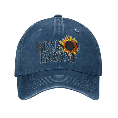 Benson Boone Vintage Distressed Denim Baseball Cap