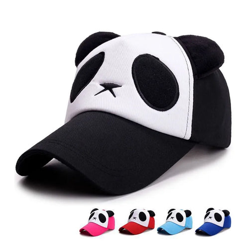 Cute Panda Cotton Hip Hop Snapback Baseball Hat