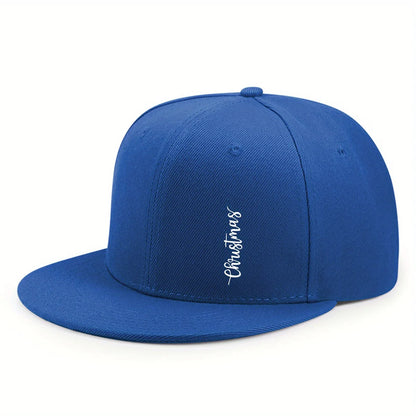 Unisex Printed Breathable Flat Brim Snapback Baseball Cap