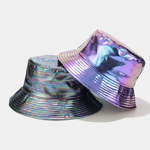 PU Leather Waterproof Bucket Hat
