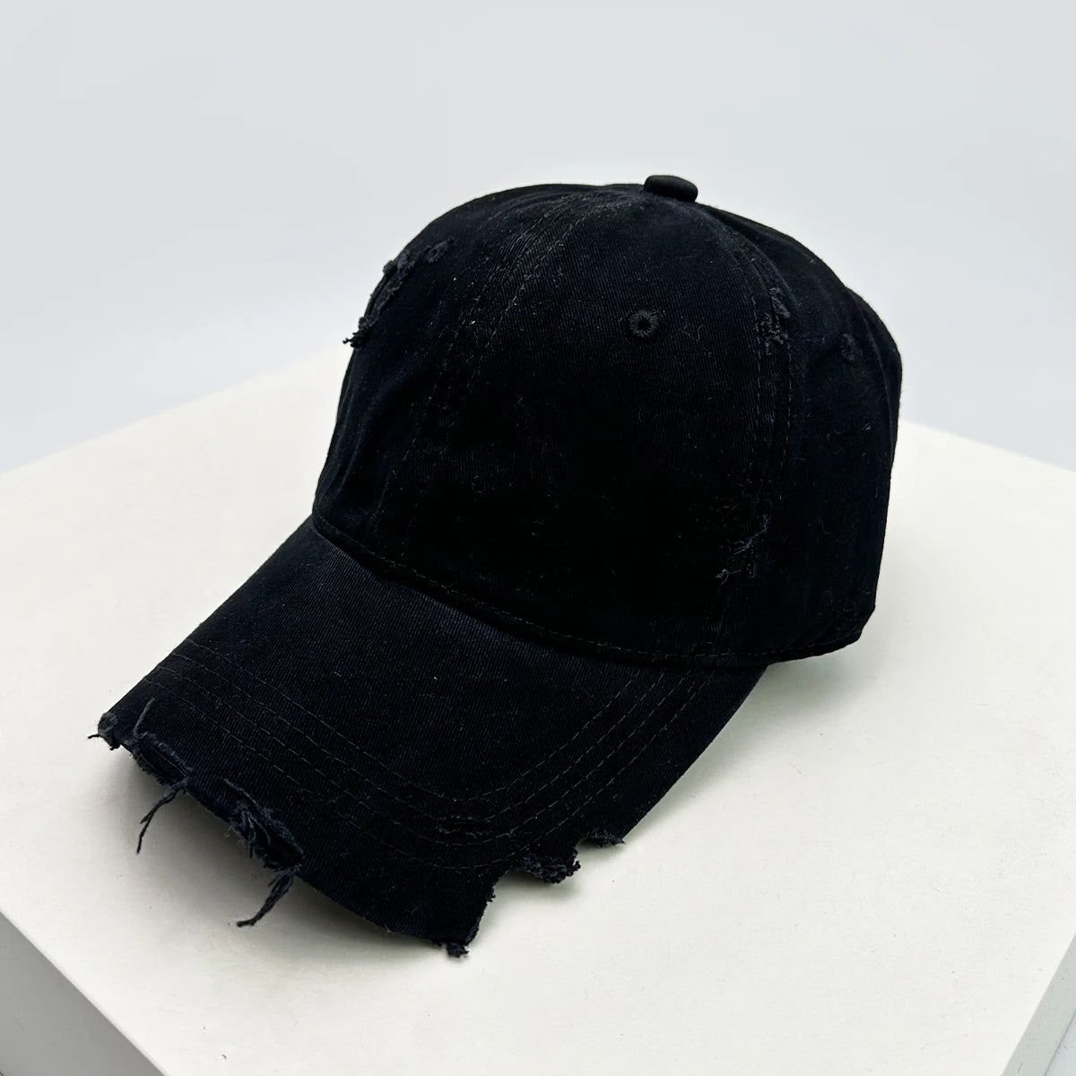 Unisex Notch Solid Baseball Cap