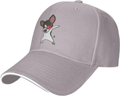Dabbing Chihuahua Dog Sunglasses Baseball Cap