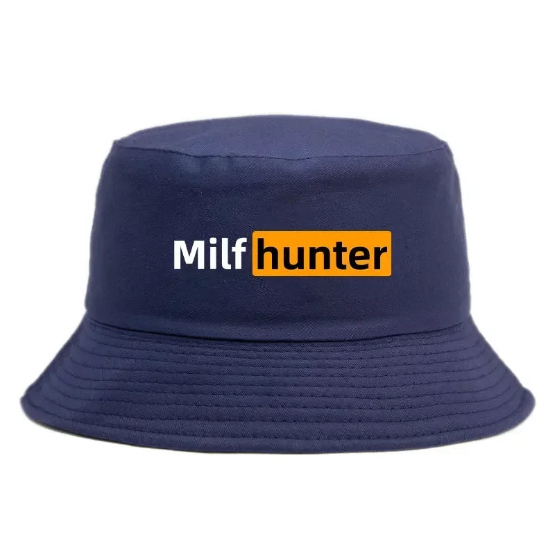 Milf Hunter Streetwear Vintage Bucket Hat
