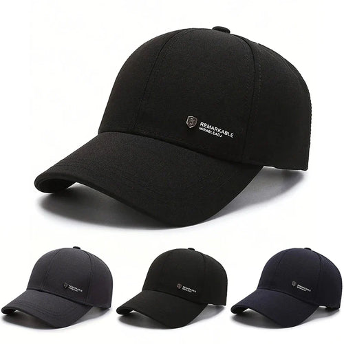 Unisex REMARKABLE Letter Label Baseball Caps