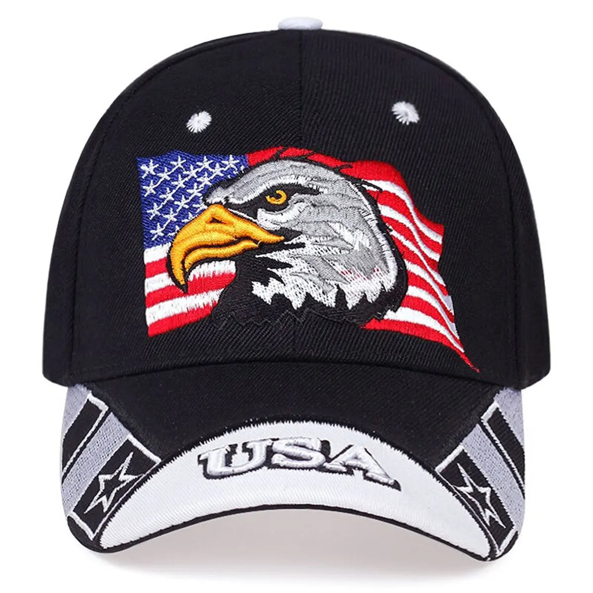 Unisex USA Eagle Embroidery Baseball Caps