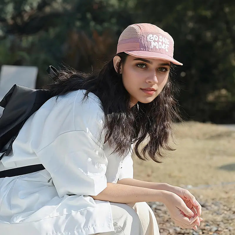 Breathable Sports Running Quick Dry Duckbill Snapback Cap