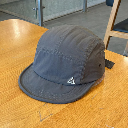 Outdoor Quick Dry Korea Short Brim Snapback Cap