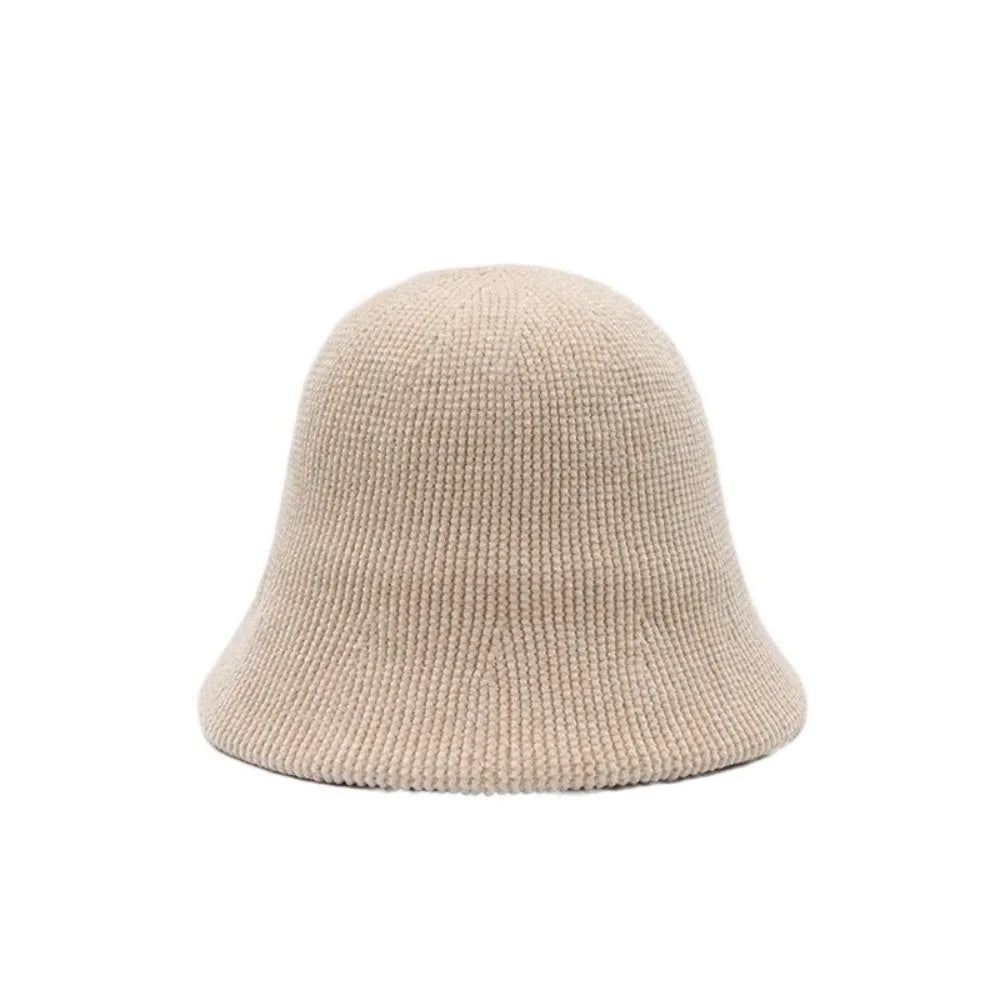 Chenille Knit Cold Proof Bucket Hat