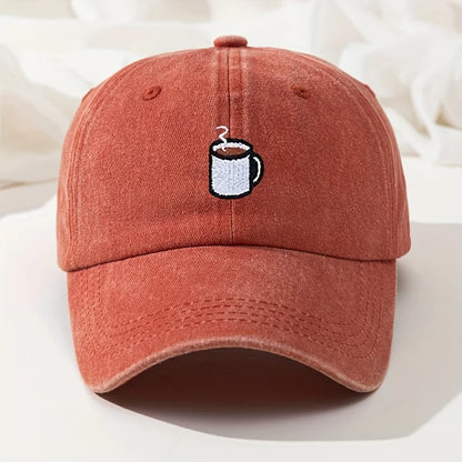 Retro Washed Embroidered Baseball Cap