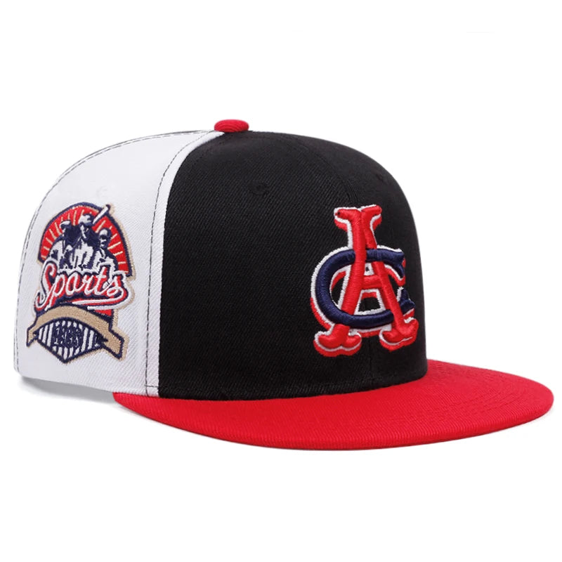 Vintage Letter Embroidery Hip Hop Cap