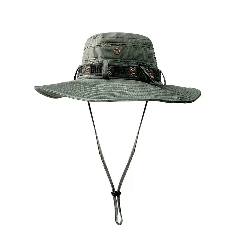 Waterproof Wide Brim Bucket Hat