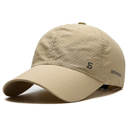Men Women Mesh Moisture Waging Quick Dry Baseball Cap