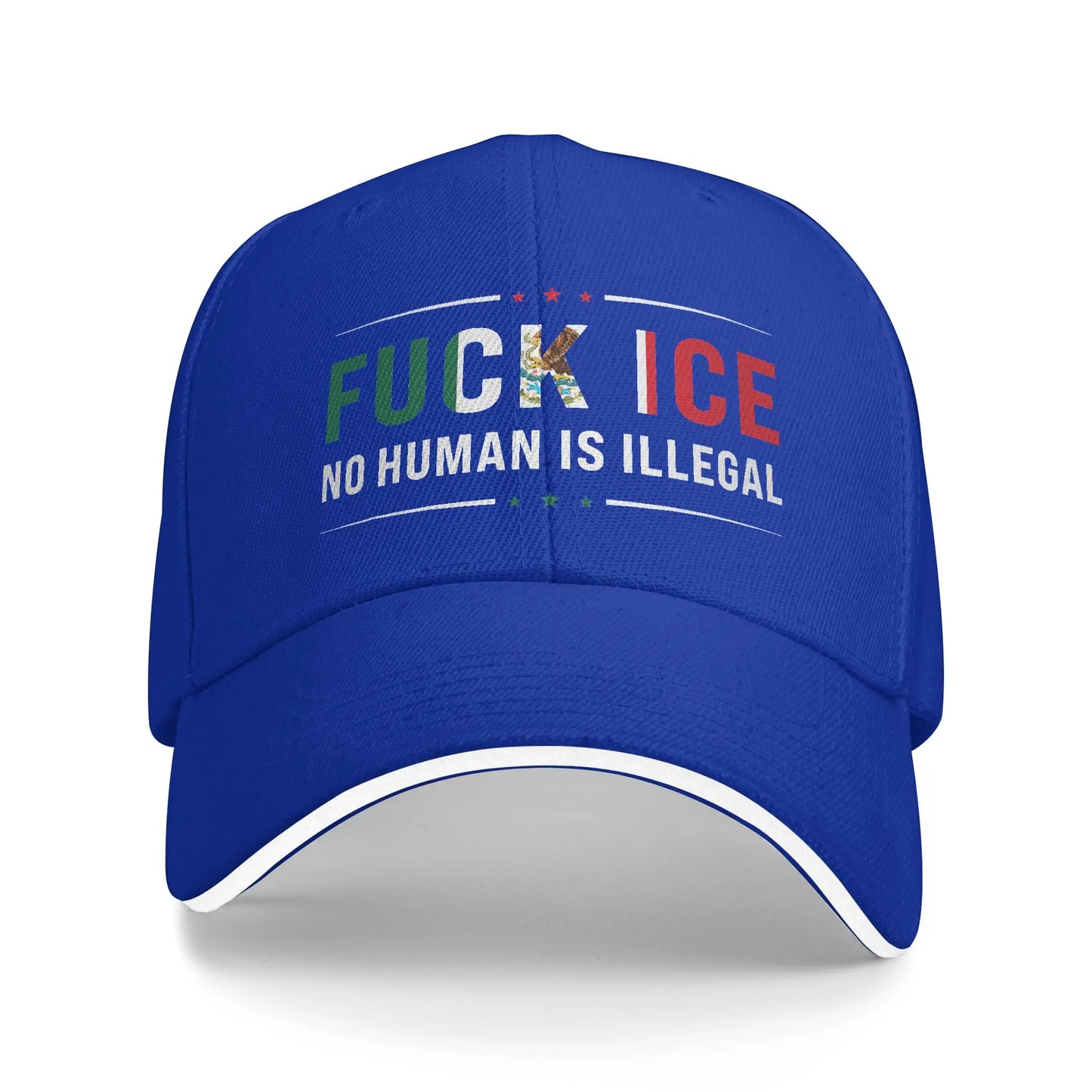 No Human Is Illegal Protest Outdoor Baseball Cap
